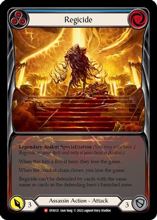 Regicide (Extended Art) (DYN121) Rainbow Foil