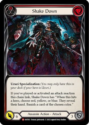 Shake Down (OUT013) Rainbow Foil