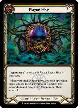 Plague Hive (OUT000) Cold Foil