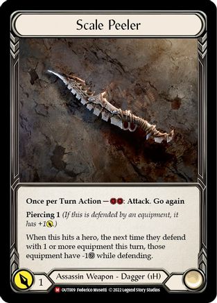 Scale Peeler (OUT009) Cold Foil