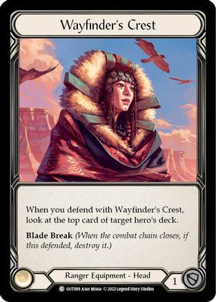 Wayfinder's Crest (OUT099) Rainbow Foil