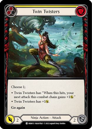 Twin Twisters (Yellow) (BEN015)