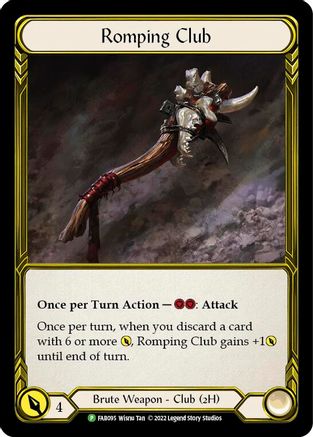 Romping Club (Golden) - FAB095 (FAB095) Cold Foil