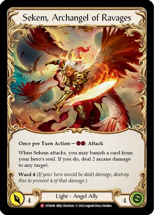 Figment of Ravages // Sekem, Archangel of Ravages (DTD008)