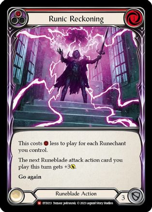 Runic Reckoning (DTD213) Rainbow Foil
