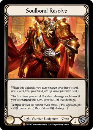 Soulbond Resolve (DTD047) Cold Foil