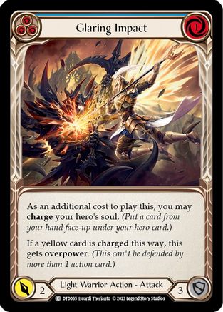 Glaring Impact (Blue) (DTD065)