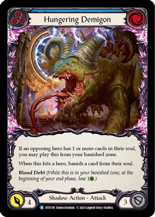 Hungering Demigon (Blue) (DTD174)