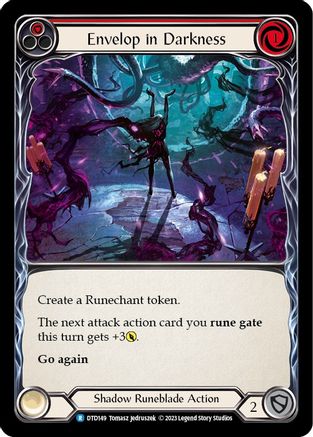 Envelop in Darkness (Red) (DTD149)