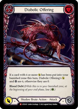 Diabolic Offering (DTD107)