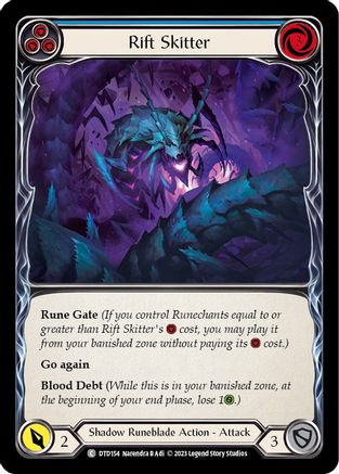 Rift Skitter (Blue) (DTD154)