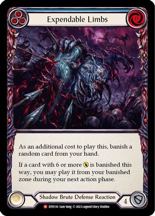 Expendable Limbs (DTD110)