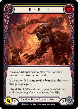 Ram Raider (Yellow) (DTD113)