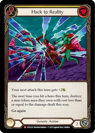 Hack to Reality (DTD229) Rainbow Foil