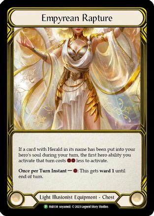 Empyrean Rapture (Golden) - FAB138 (FAB138) Cold Foil