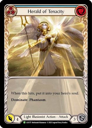 Herald of Tenacity (Blue) - LGS175 (LGS175) Rainbow Foil