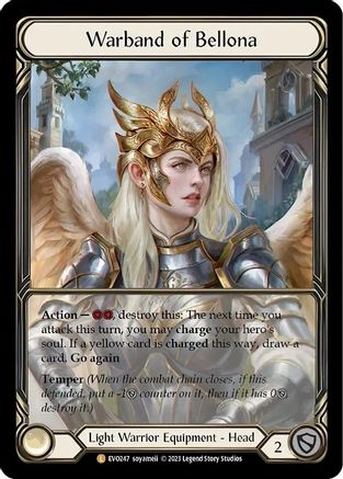 Warband of Bellona (Extended Art) (EVO247) Cold Foil