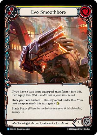 Evo Smoothbore (EVO036) Cold Foil