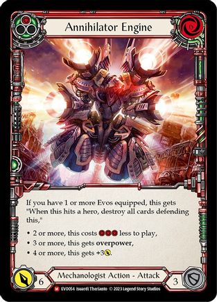 Annihilator Engine (EVO054) Rainbow Foil