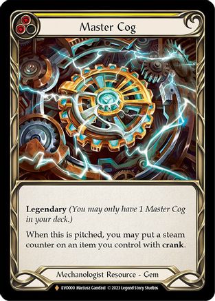 Master Cog (EVO000) Cold Foil