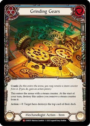 Grinding Gears (EVO070) Rainbow Foil