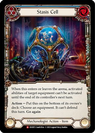 Stasis Cell (EVO073) Rainbow Foil