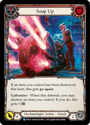 Soup Up (Red) (EVO111) Rainbow Foil
