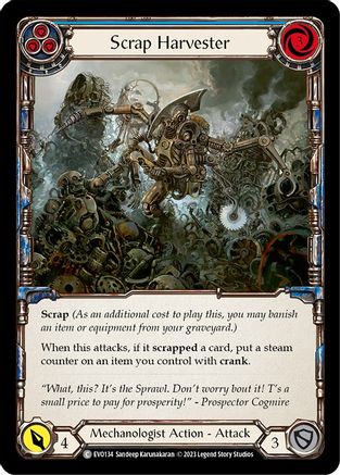 Scrap Harvester (Blue) (EVO134)
