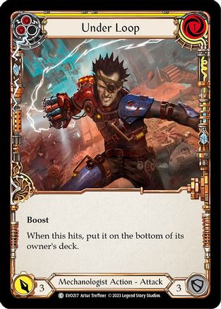 Under Loop (Yellow) (EVO217) Rainbow Foil