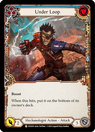 Under Loop (Blue) (EVO218) Rainbow Foil