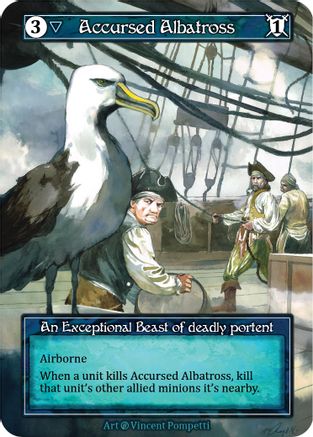 Accursed Albatross (Foil) - Beta Foil