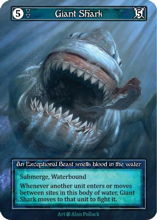 Giant Shark (Foil) - Beta Foil