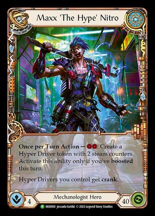 Maxx 'The Hype' Nitro - HER090 (HER090) Cold Foil
