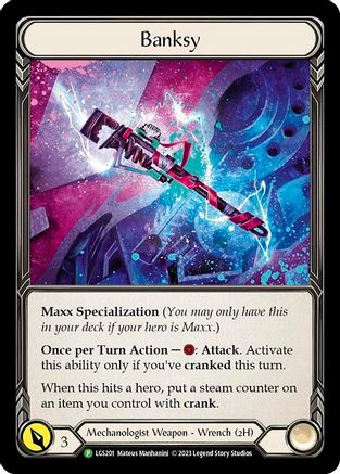 Banksy - LGS201 (LGS201) Cold Foil
