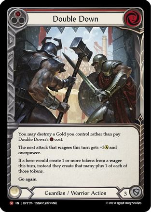 Double Down (HVY176) Rainbow Foil