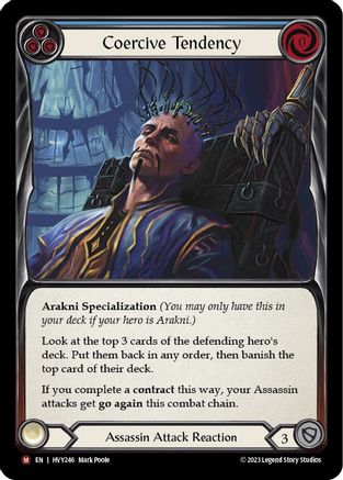 Coercive Tendency (HVY246) Rainbow Foil