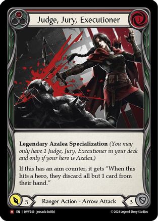 Judge, Jury, Executioner (HVY249) Rainbow Foil