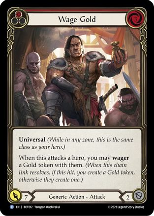 Wage Gold (Red) (BET012)