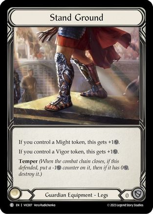 Stand Ground (VIC007)
