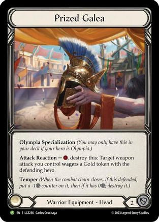 Prized Galea - LGS236 (LGS236) Rainbow Foil