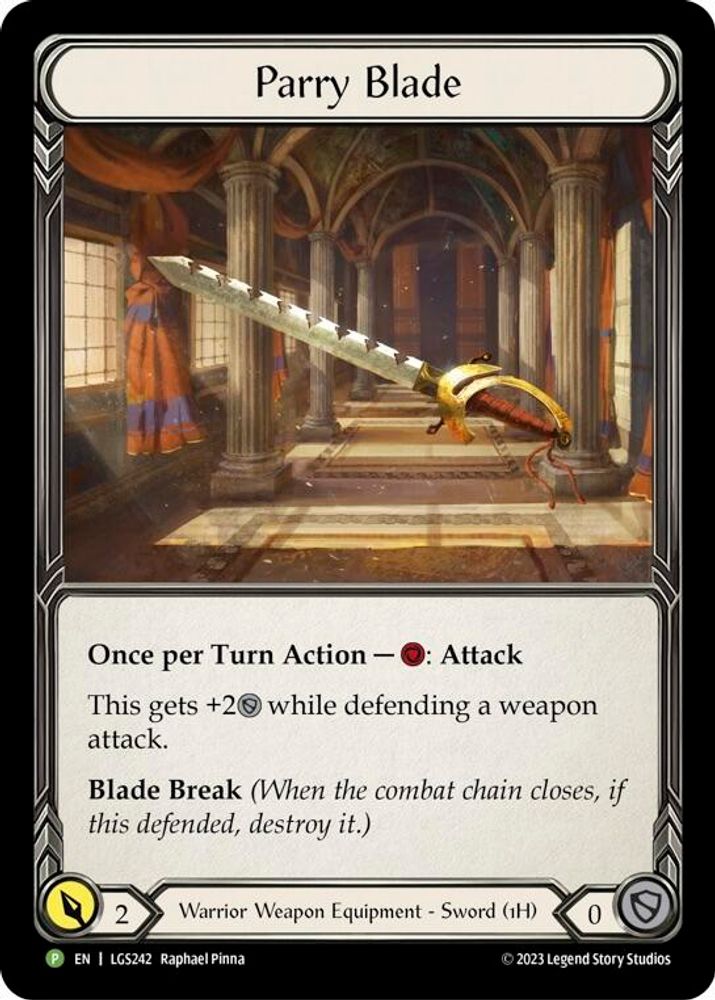 Parry Blade - LGS242 (LGS242) Rainbow Foil