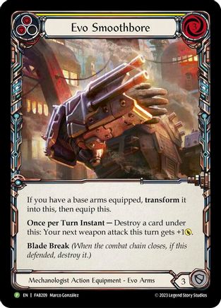 Evo Smoothbore - FAB209 (FAB209) Rainbow Foil