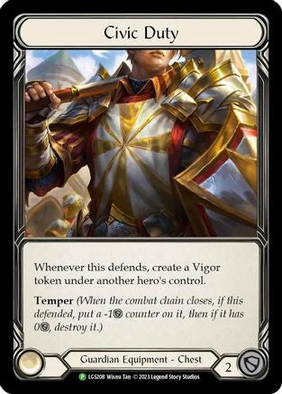 Civic Duty - LGS208 (LGS208) Rainbow Foil