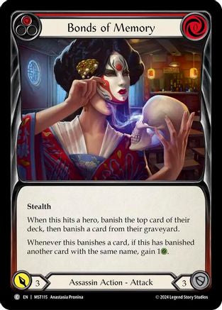 Bonds of Memory (Red) (MST115)