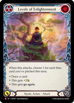 Levels of Enlightenment (MST077) Rainbow Foil