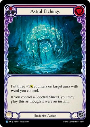 Astral Etchings (Red) (MST134)