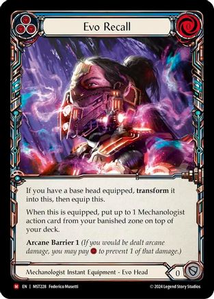 Evo Recall (MST228) Cold Foil