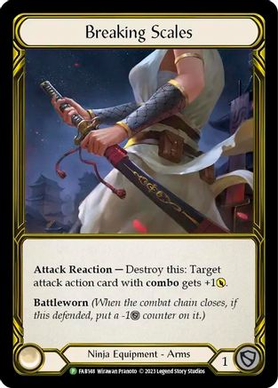 Breaking Scales (Golden) - FAB148 (FAB148) Cold Foil