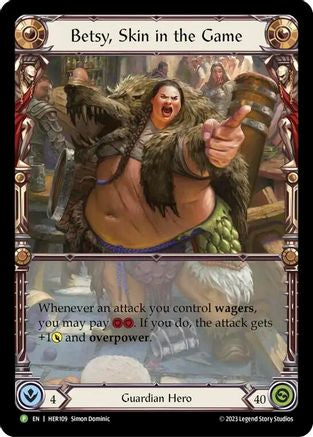 Betsy, Skin in the Game - HER109 (HER109) Rainbow Foil