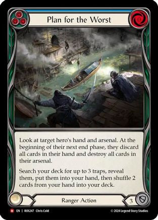 Plan for the Worst (ROS247) Rainbow Foil